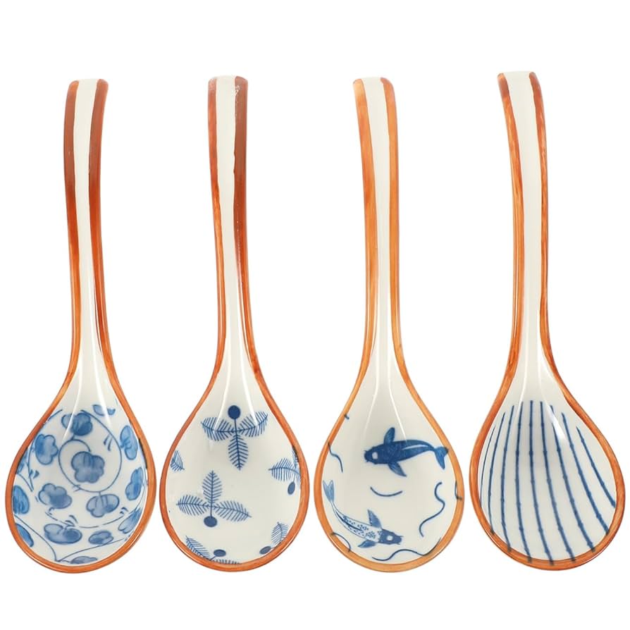 魚紋れんげ　手描き魚紋　　散蓮華　陶器スプーン　希少品 魚紋れんげ 手描き魚紋 散蓮華 陶器スプーン 希少品 - メルカリ